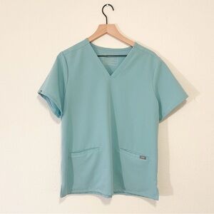 FIGS Limited Edition Sea Glass Scrub Top